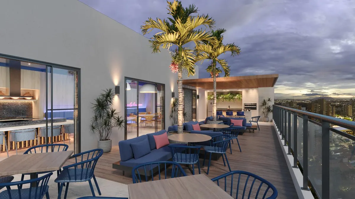 Lounge do rooftop